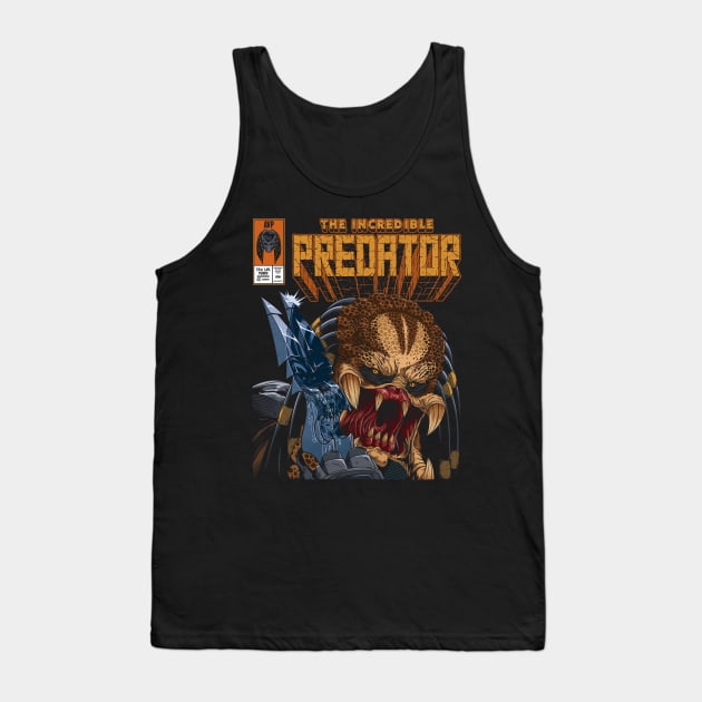 The Incredible Predator Tank Top by Angel_Rotten